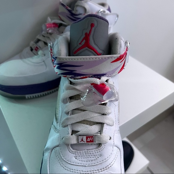 Nike Air Jordan Fusion 5 AF1 Sneakers - Picture 7 of 10